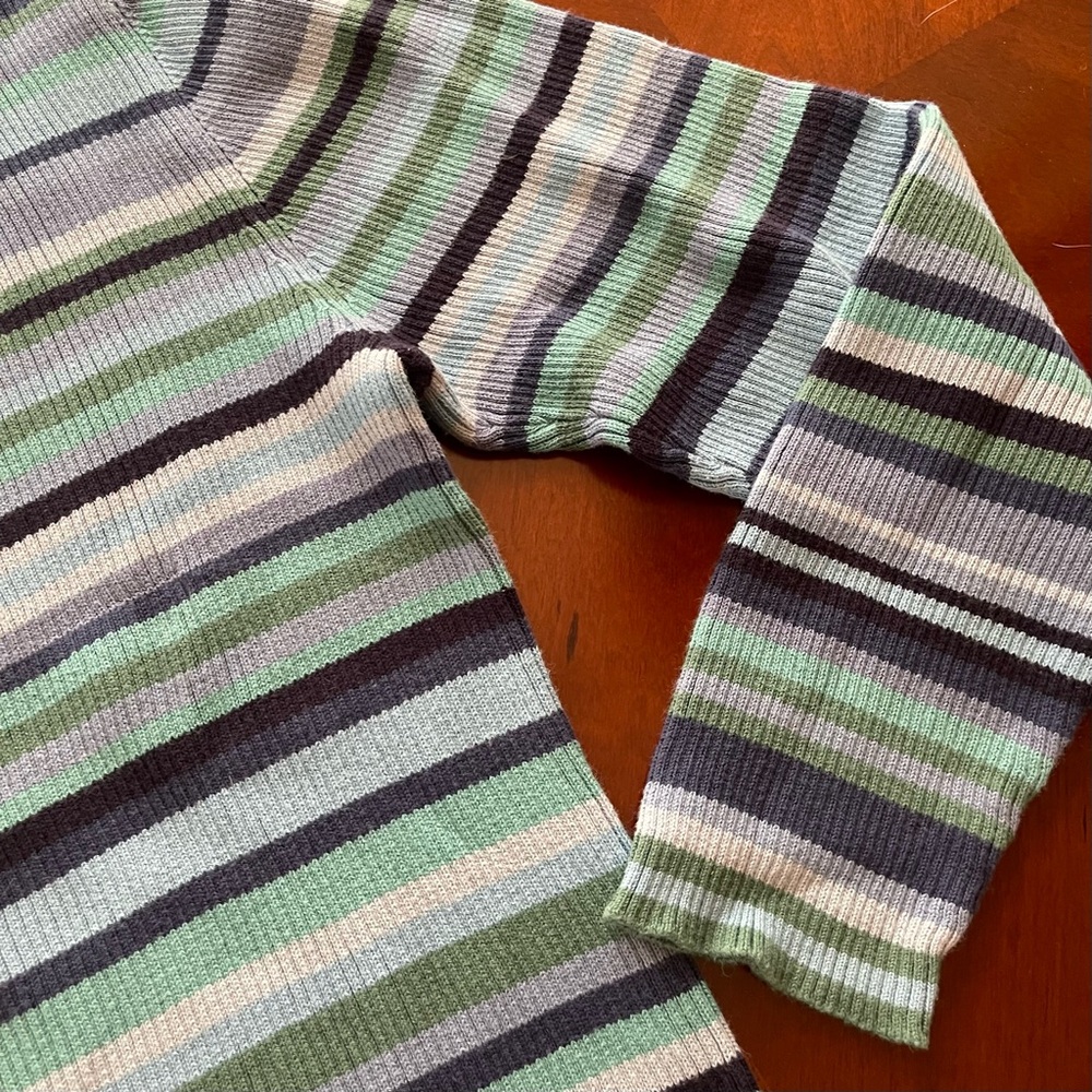 Relativity Striped Sweater - Picture 3 of 4